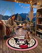 Alfombra Decorativa Infantil Circular de 80cm - Miniatura 4