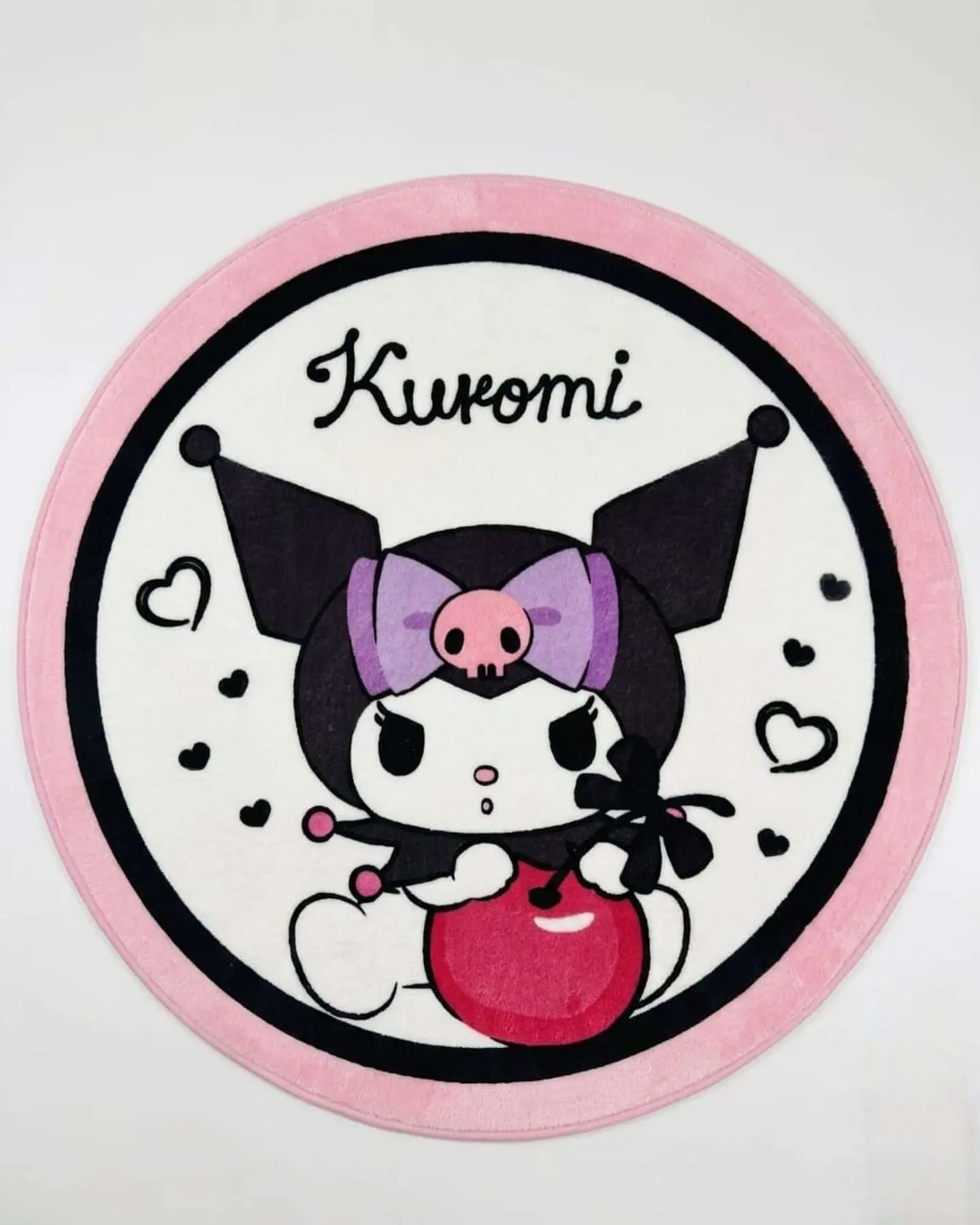 Alfombra Decorativa Infantil Circular de 80cm 6