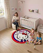 Alfombra Decorativa Infantil Circular de 80cm - Miniatura 3