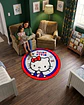 Alfombra Decorativa Infantil Circular de 80cm - Miniatura 4