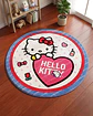 Alfombra Decorativa Infantil Circular de 80cm - Miniatura 1