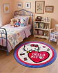 Alfombra Decorativa Infantil Circular de 80cm - Miniatura 2