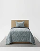 Cubrecama Plaza y Media Sherpa Jacquard Deluxe - Miniatura 7