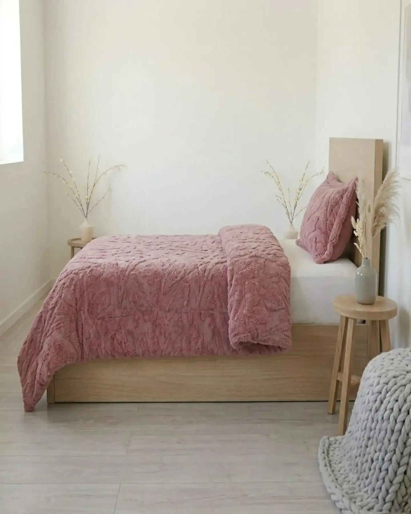Cubrecama Plaza y Media Sherpa Jacquard Deluxe 4