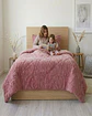 Cubrecama Plaza y Media Sherpa Jacquard Deluxe - Miniatura 7