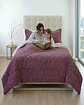 Cubrecama Sherpa Jacquard Deluxe King Diseño Relieve - Miniatura 6