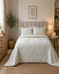 Cubrecama Sherpa Jacquard Deluxe Super King Diseño Relieve - Miniatura 1