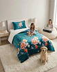 Cubrecama Plush con Chiporro Plaza y Media Diseño Premium - Miniatura 2