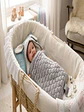 Saco de Dormir para Bebe con Capota y Forro cálido tejido - Miniatura 1