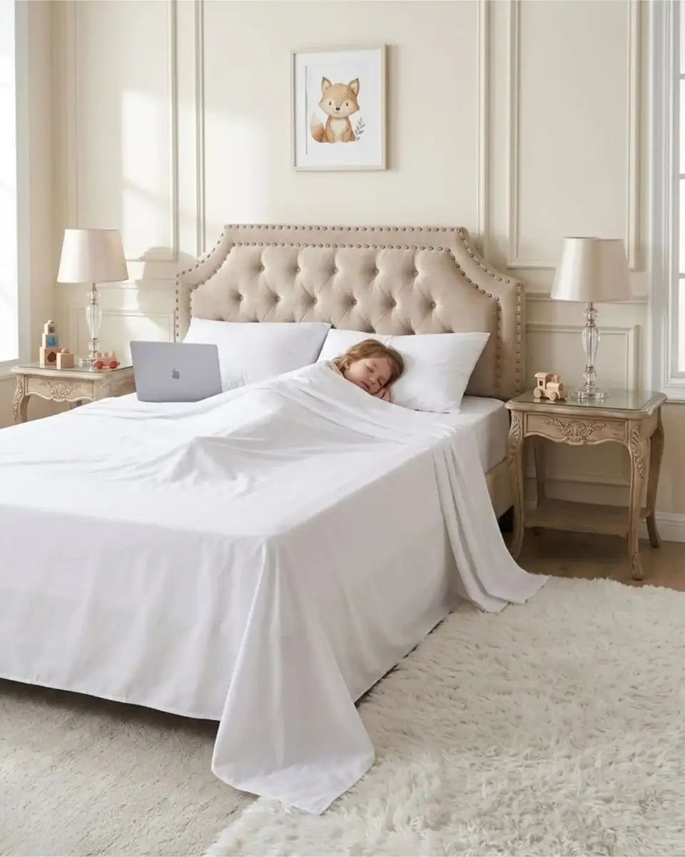 Juego de Sábanas King Verano Soft Género Premium Respirable 4