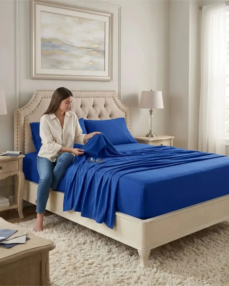 Juego de Sábanas King Verano Soft Género Premium Respirable 1