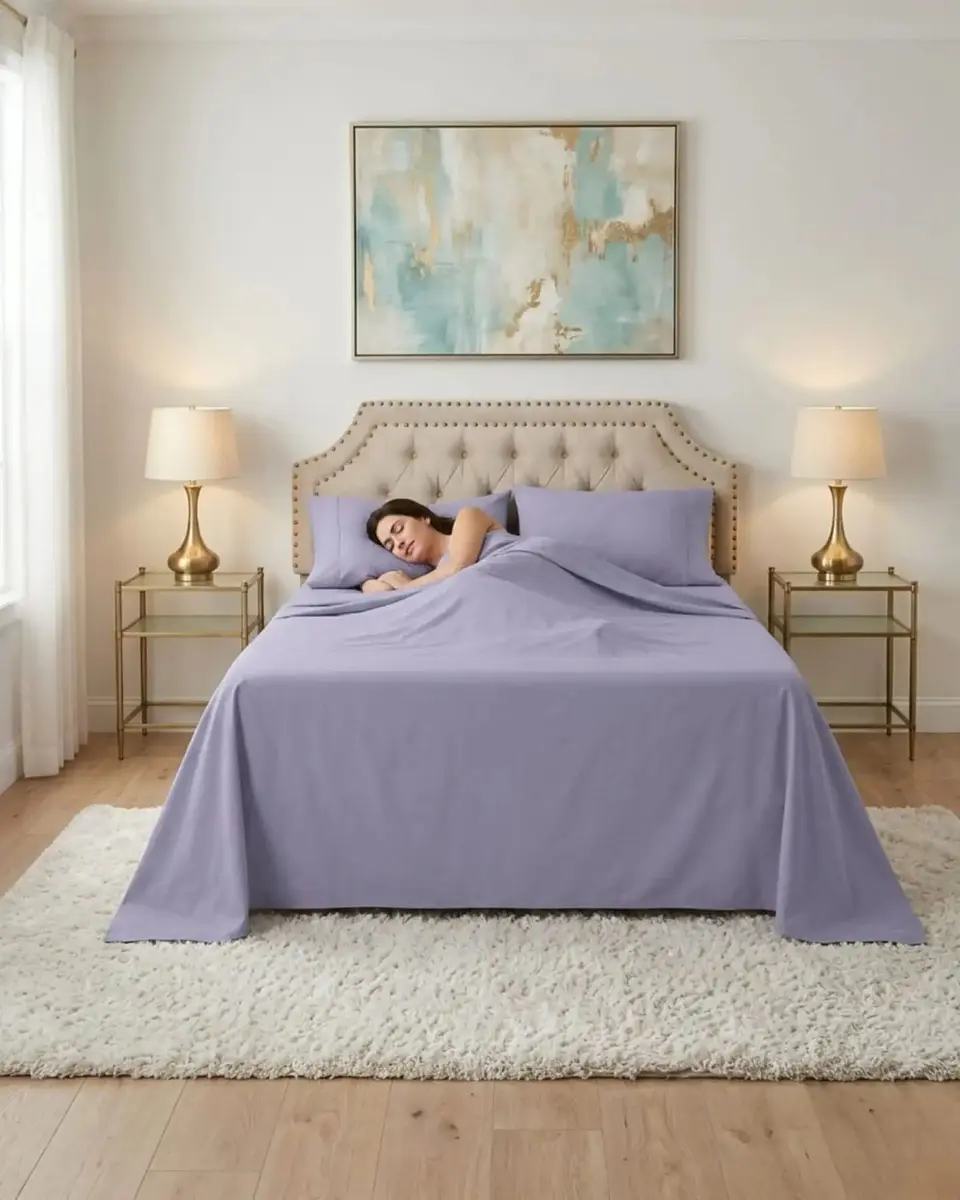 Juego de Sábanas King Verano Soft Género Premium Respirable 4