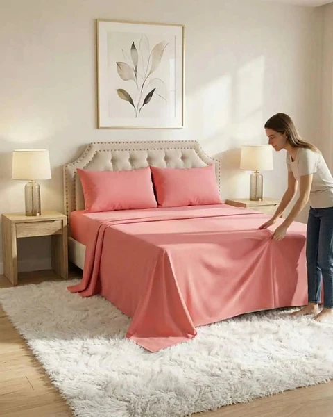 Juego de Sábanas King Verano Soft Género Premium Respirable