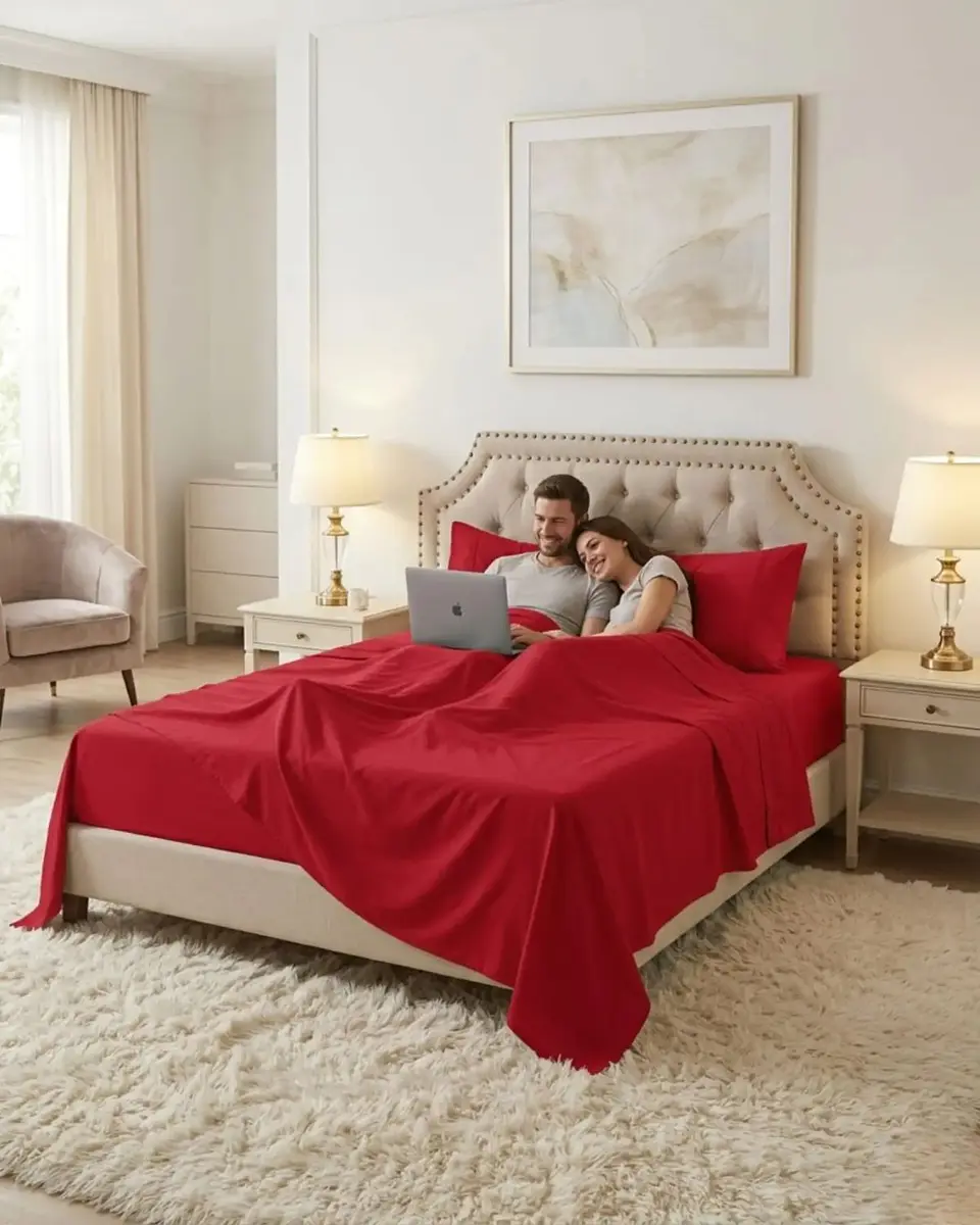 Juego de Sábanas King Verano Soft Género Premium Respirable 1
