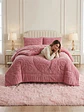 Cubrecama Plumón Jacquard Premium 2 Plazas Invierno Térmico - Miniatura 1
