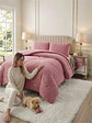 Cubrecama Plumón Jacquard Premium 2 Plazas Invierno Térmico - Miniatura 2