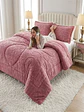 Cubrecama Plumón Jacquard Premium 2 Plazas Invierno Térmico - Miniatura 6