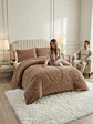 Cubrecama Plumón Jacquard Premium 2 Plazas Invierno Térmico - Miniatura 2