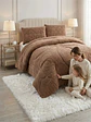 Cubrecama Plumón Jacquard Premium 2 Plazas Invierno Térmico - Miniatura 4