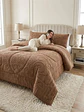 Cubrecama Plumón Jacquard Premium 2 Plazas Invierno Térmico - Miniatura 7