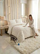 Cubrecama Plumón Jacquard Premium 2 Plazas Invierno Térmico - Miniatura 7
