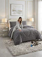 Cubrecama Plumón Jacquard Premium 2 Plazas Invierno Térmico - Miniatura 2