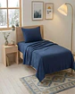 Juego de Sábanas Polar Liso 1 Plaza Calidez Soft Touch - Miniatura 2