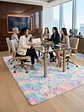 Alfombra Shaggy Pelo Largo 150x200 Cm Suave Living Dormitorio - Miniatura 7