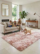 Alfombra Shaggy Pelo Largo 150x200 Cm Suave Living Dormitorio - Miniatura 1