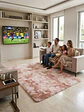 Alfombra Shaggy Pelo Largo 150x200 Cm Suave Living Dormitorio - Miniatura 5