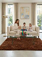 Alfombra Shaggy Pelo Largo 150x200 Cm Suave Living Dormitorio - Miniatura 5