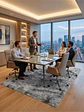 Alfombra Shaggy Pelo Largo 150x200 Cm Suave Living Dormitorio - Miniatura 7
