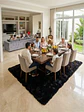 Alfombra Shaggy Pelo Largo 150x200 Cm Suave Living Dormitorio - Miniatura 4