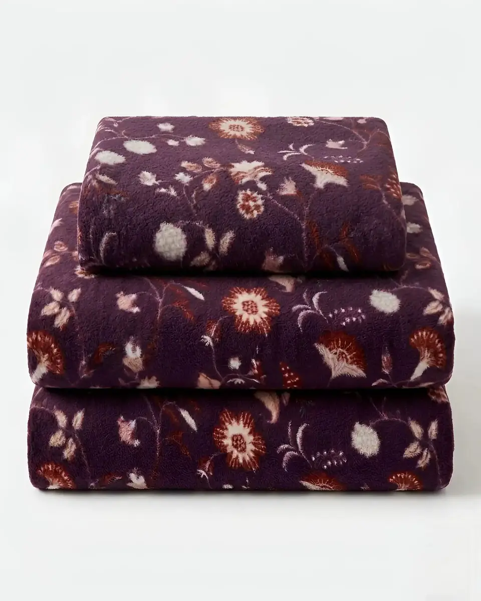Juego De Sabanas Polar Estampadas Ultra Suaves 1 Plaza 6