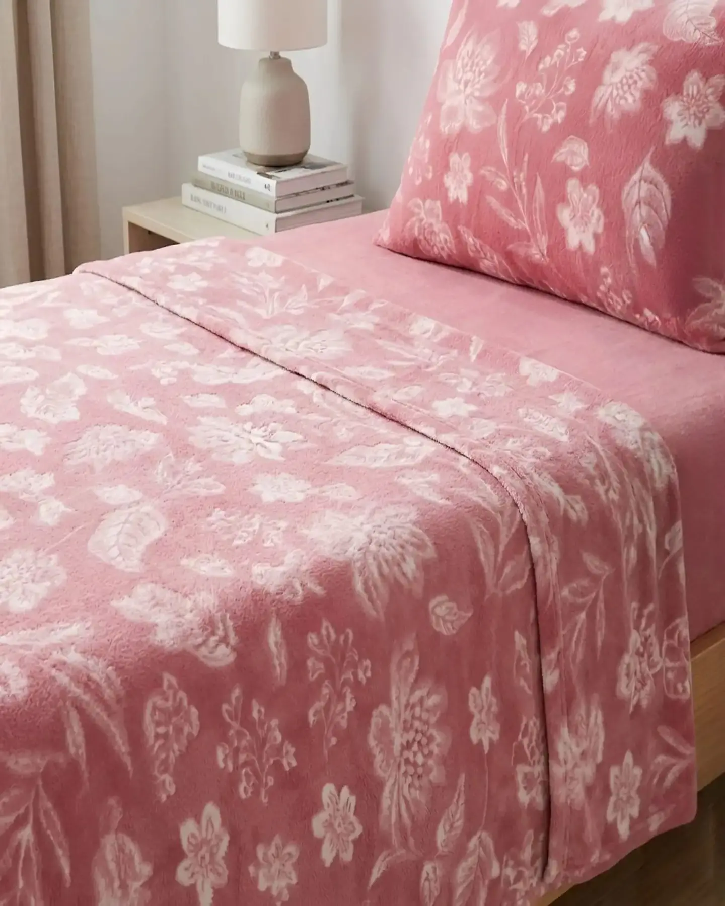 Juego De Sabanas Polar Estampadas Ultra Suaves 2 Plazas 6