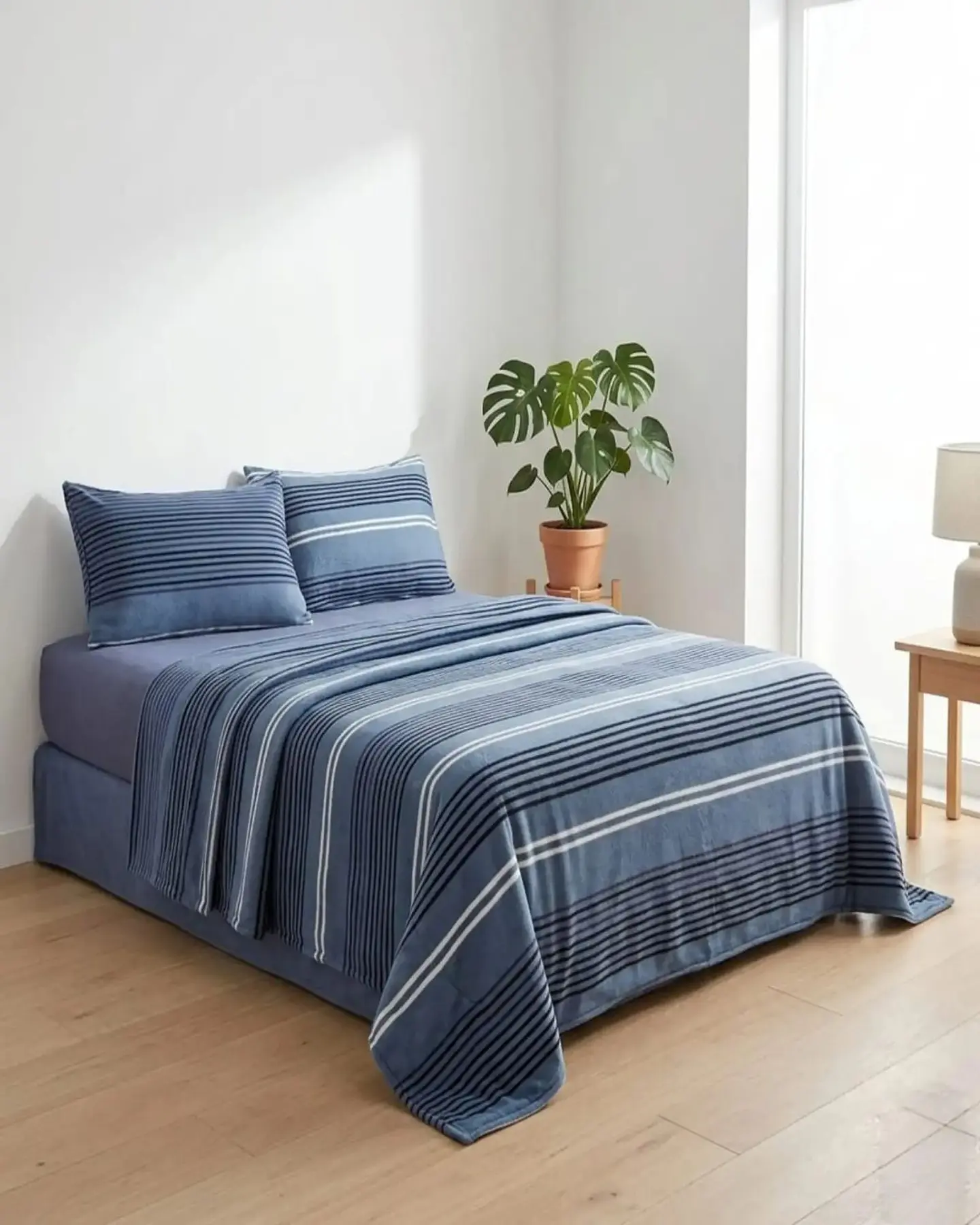 Juego De Sabanas Polar Estampadas Ultra Suaves 2 Plazas 2