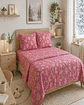 Juego De Sabanas Polar Estampadas Ultra Suaves King - Miniatura 1