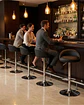 Set 2 Sillas de Bar Ergonómicas Ajustable con Apoyapiés - Miniatura 3