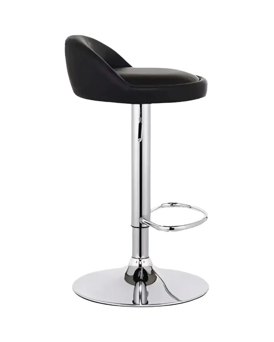 Set 2 Sillas de Bar Ergonómicas Ajustable con Apoyapiés 5