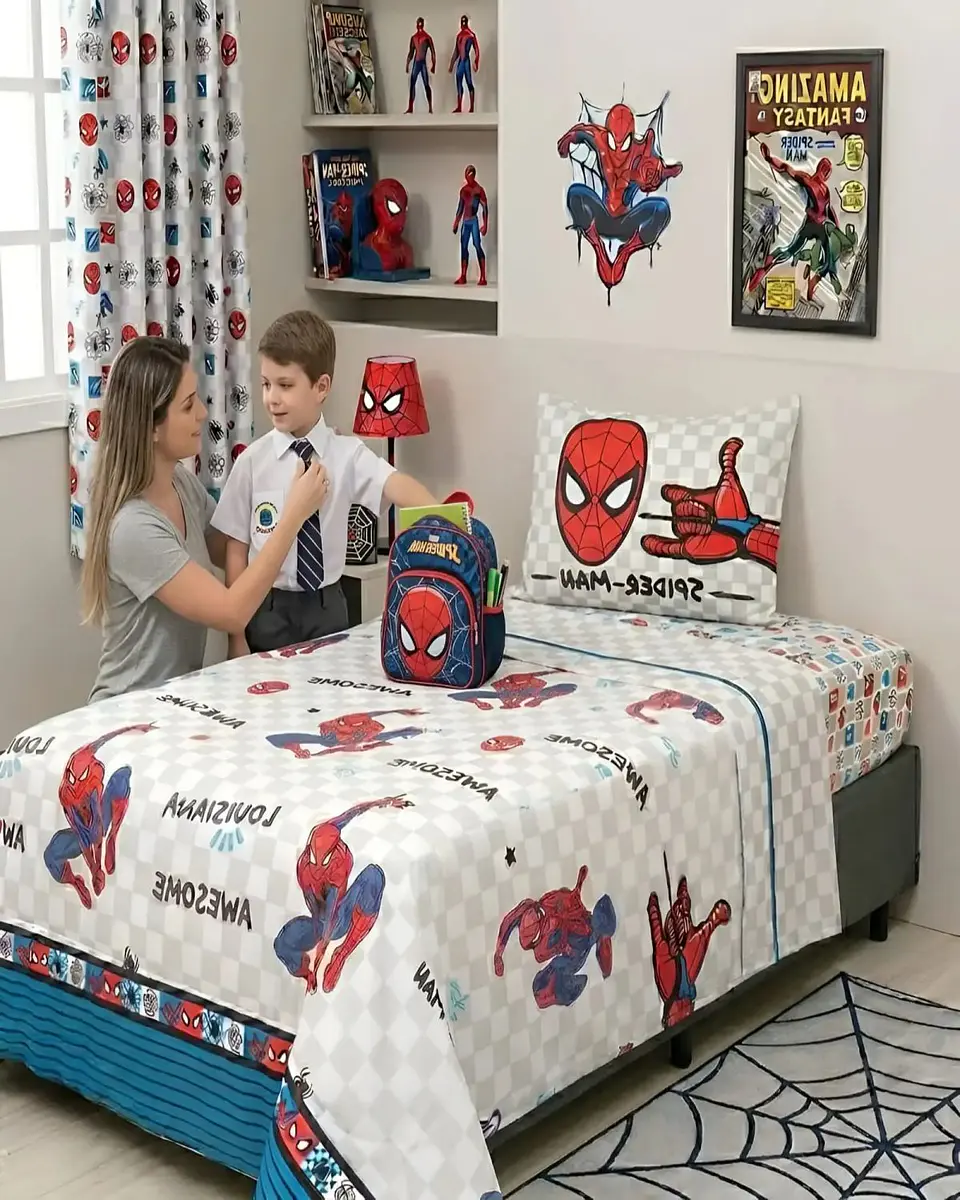 Juego de Sabana Infantil Verano Plaza y Media 3