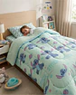 Pack Cobertor Sherpa Infantil + Sabanas Verano Premium Plaza y Media - Miniatura 2
