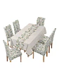 Set de Mantel Antimanchas + 6 Fundas Sillas Elásticas - Miniatura 3