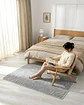 Alfombra Living y Dormitorio Decoración Para Hogar Minimalista - Miniatura 6