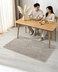 Alfombra Living y Dormitorio Decoración Para Hogar Minimalista - Miniatura 1