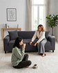 Funda De Sofa 4 Cuerpos Tela Cuadrille De Elastico Premium - Miniatura 4
