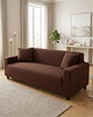 Funda De Sofa 4 Cuerpos Tela Cuadrille De Elastico Premium - Miniatura 1
