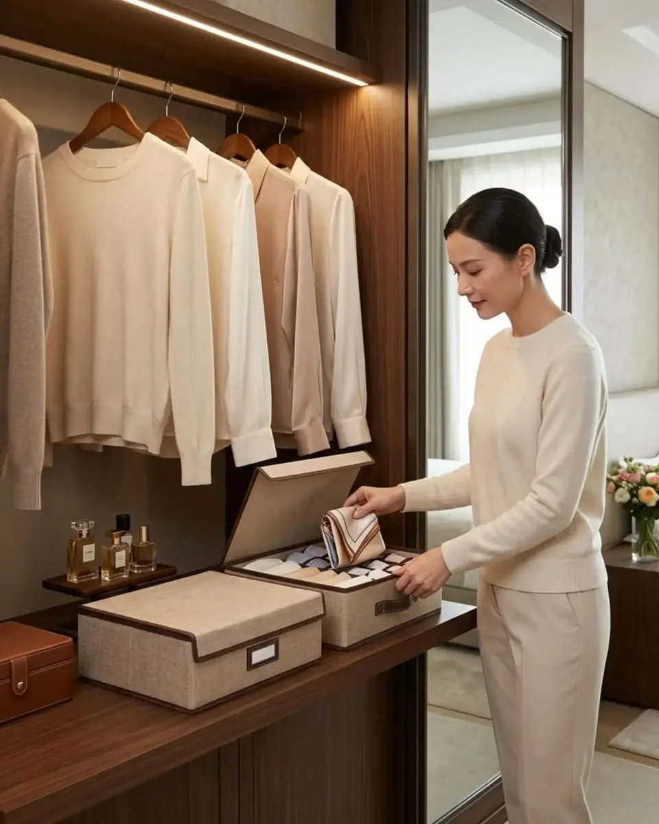Cesta Organizadora Versatil Para Ropa Interior 1