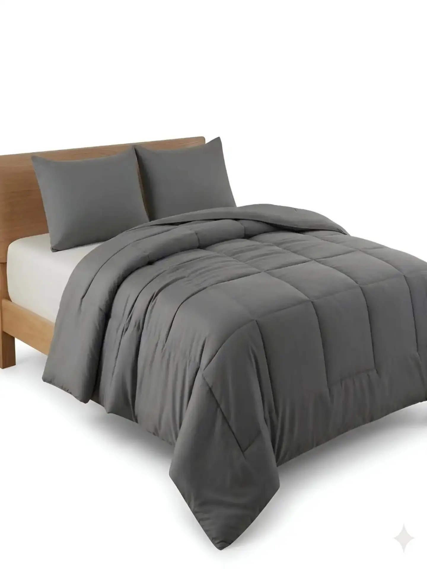 Cubrecama Quilt King Delgado Resistente a Arrugas 3