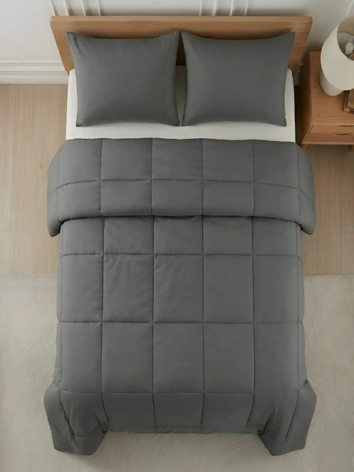 Cubrecama Quilt King Delgado Resistente a Arrugas 4