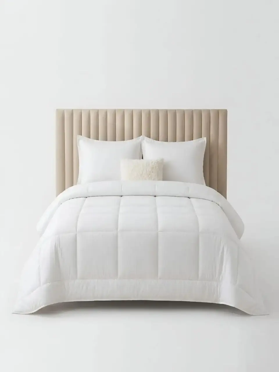 Cubrecama Quilt King Delgado Resistente a Arrugas 3